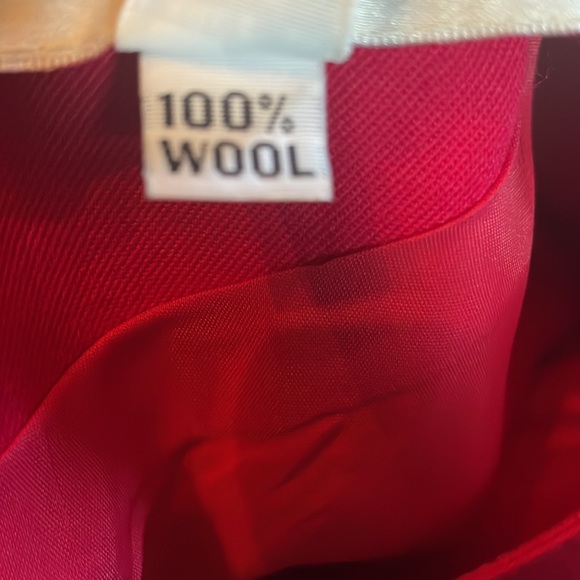 Vintage Richard Warren Electric Pink 80's Wool Midi Dress🖤 - Picture 13 of 15